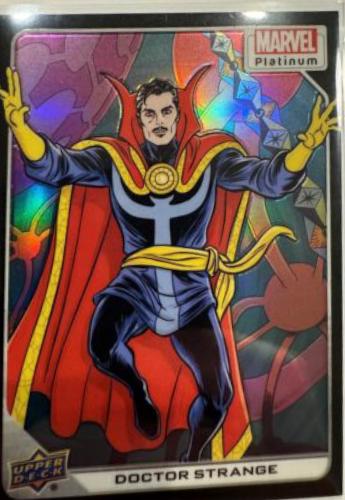 Doctor Strange [Black Rainbow] #100 Marvel 2023 Upper Deck Platinum