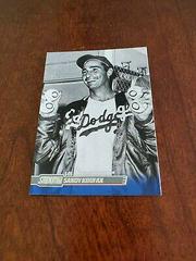 Sandy Koufax #151 Baseball Cards 2014 Stadium Club Prices