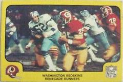Washington Redskins [Renegade Runners] Football Cards 1978 Fleer Team Action Prices