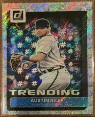 Austin Riley [Rapture] #T-2 Baseball Cards 2022 Panini Donruss Trending Prices