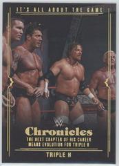 Triple H #HHH-33 Wrestling Cards 2022 Panini Chronicles WWE It's All About the Game Prices
