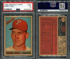 Bobby Wine Baseball Cards 1966 Venezuela Topps Prices
