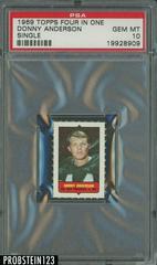Donny Anderson Football Cards 1969 Topps Four in One Single Prices