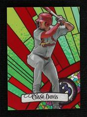 Chase Davis [Red] #BG-10 Baseball Cards 2023 Bowman Draft Glass Prices
