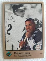 darren lewis #117 Baseball Cards 1992 Studio Prices