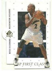 Mitch Richmond #FC30 Basketball Cards 1998 SP Authentic First Class Prices