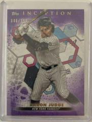 Aaron Judge [Purple] #99 Baseball Cards 2022 Topps Inception Prices