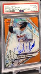 Miguel Cabrera [Orange] #FA-MC Baseball Cards 2022 Topps Finest Autographs Prices