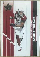 Larry Fitzgerald Football Cards 2006 Leaf Rookies & Stars Prices