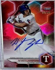 Wyatt Langford [Red] #B23-WL Baseball Cards 2023 Bowman's Best of Autographs Prices