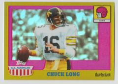 Chuck Long [Gold Chrome Refractor] #65 Football Cards 2005 Topps All American Prices