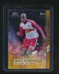 Bradley Wright Phillips [Gold] #37 Soccer Cards 2015 Topps Apex MLS Prices