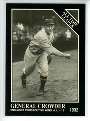 General Crowder #257 Baseball Cards 1991 Conlon Collection Prices
