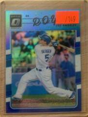 Corey Seager [ROY Blue] Baseball Cards 2017 Panini Donruss Optic Prices