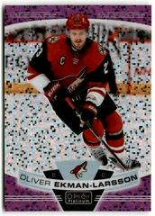 Oliver Ekman Larsson [Violet Pixels] Hockey Cards 2019 O Pee Chee Platinum Prices