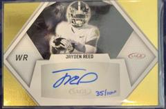Jayden Reed [Gold] #A-JR Football Cards 2023 Sage Autographs Prices