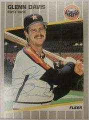 Glenn Davis #355 Baseball Cards 1989 Fleer Prices