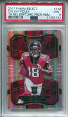Calvin Ridley Football Cards 2017 Panini Select '18 NFL Draft Xrc Prizm Redemption Prices