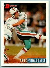 Pete Stoyanovich Football Cards 1993 Bowman Prices