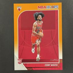 Coby White [Orange] #204 Basketball Cards 2019 Panini Hoops Prices