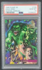 Hulk 2099 #106 Marvel 1995 Flair Prices