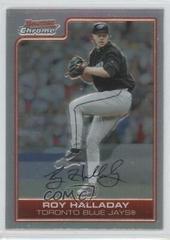 Roy Halladay [Red Refractor] #41 Baseball Cards 2006 Bowman Chrome Prices