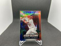 Mike Trout [Red, White, Blue Prizm] #SG-1 Baseball Cards 2020 Panini Prizm Star Gazing Prices