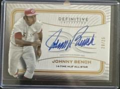 Johnny Bench #LAC-JB Baseball Cards 2023 Topps Definitive Legendary Autograph Collection Prices