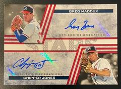 Chipper Jones, Greg Maddux #BSDA-MJO Baseball Cards 2023 Topps Stars Dual Autographs Prices