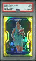 Kia Nurse [Gold Prizm] #11 Basketball Cards 2021 Panini Prizm WNBA Prices