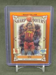 Isaiah Collier [Orange] #SS-7 Basketball Cards 2023 Bowman Chrome University Sharp Shooters Prices