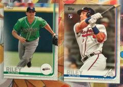 Austin Riley [Jumping Autograph] Baseball Cards 2019 Topps Update Prices