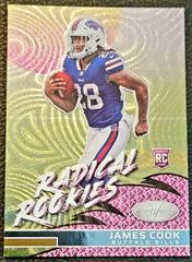 James Cook Football Cards 2022 Panini Certified Radical Rookies Prices