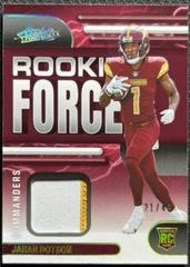 Jahan Dotson [Gold] Football Cards 2022 Panini Absolute Rookie Force Prices