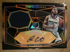 Jevon Carter [Orange] #JCT Basketball Cards 2018 Panini Obsidian Rookie Jersey Autographs Prices