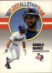 Harold Baines #1 Baseball Cards 1990 Fleer All Stars Prices