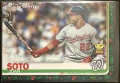 Juan Soto #HW8 Baseball Cards 2019 Topps Holiday Mega Box Prices