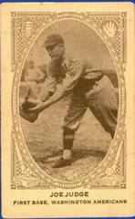 Joe Judge Baseball Cards 1922 E120 American Caramel Prices