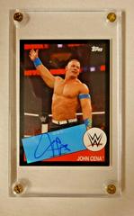 John Cena [Black] Wrestling Cards 2015 Topps Heritage WWE Autographs Prices
