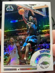 Kevin Garnett [White Refractor] Basketball Cards 2002 Topps Chrome Prices