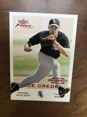 Joe Crede #211 Baseball Cards 2001 Fleer Focus Prices