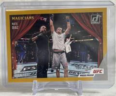 Nate Diaz [Gold] #3 Ufc Cards 2022 Panini Donruss UFC Magicians Prices