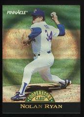 Nolan Ryan [Dufex] Baseball Cards 1993 Pinnacle Cooperstown Prices