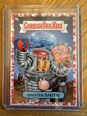 Sinister Smith [Red] #17a Garbage Pail Kids Intergoolactic Mayhem Prices
