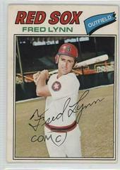 Fred Lynn #163 Baseball Cards 1977 O Pee Chee Prices