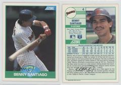 Benny Santiago #4 Baseball Cards 1989 Score Prices