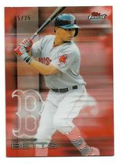 Mookie Betts [Orange Refractor] #35 Baseball Cards 2016 Topps Finest Prices