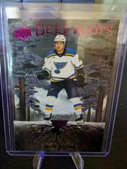 Robert Thomas [Purple] #DR-11 Hockey Cards 2023 Upper Deck Deep Roots Prices