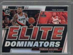 Damian Lillard [Holo] #14 Basketball Cards 2019 Panini Donruss Optic Elite Dominators Prices