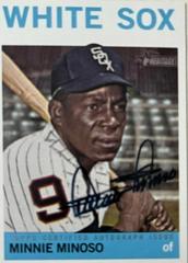 Minnie Minoso Baseball Cards 2013 Topps Heritage Real One Autographs Prices
